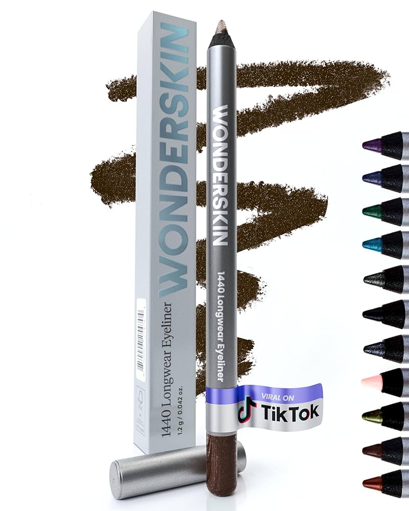 Amazon.com : Wonderskin Eyeliner Pencil, 1440 Longwear Brown